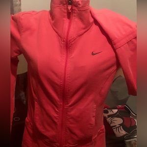 NIKE Women/Girls Lightweight Jacket… Super Cute!✨ Size XS-SM. Pink/Coral.